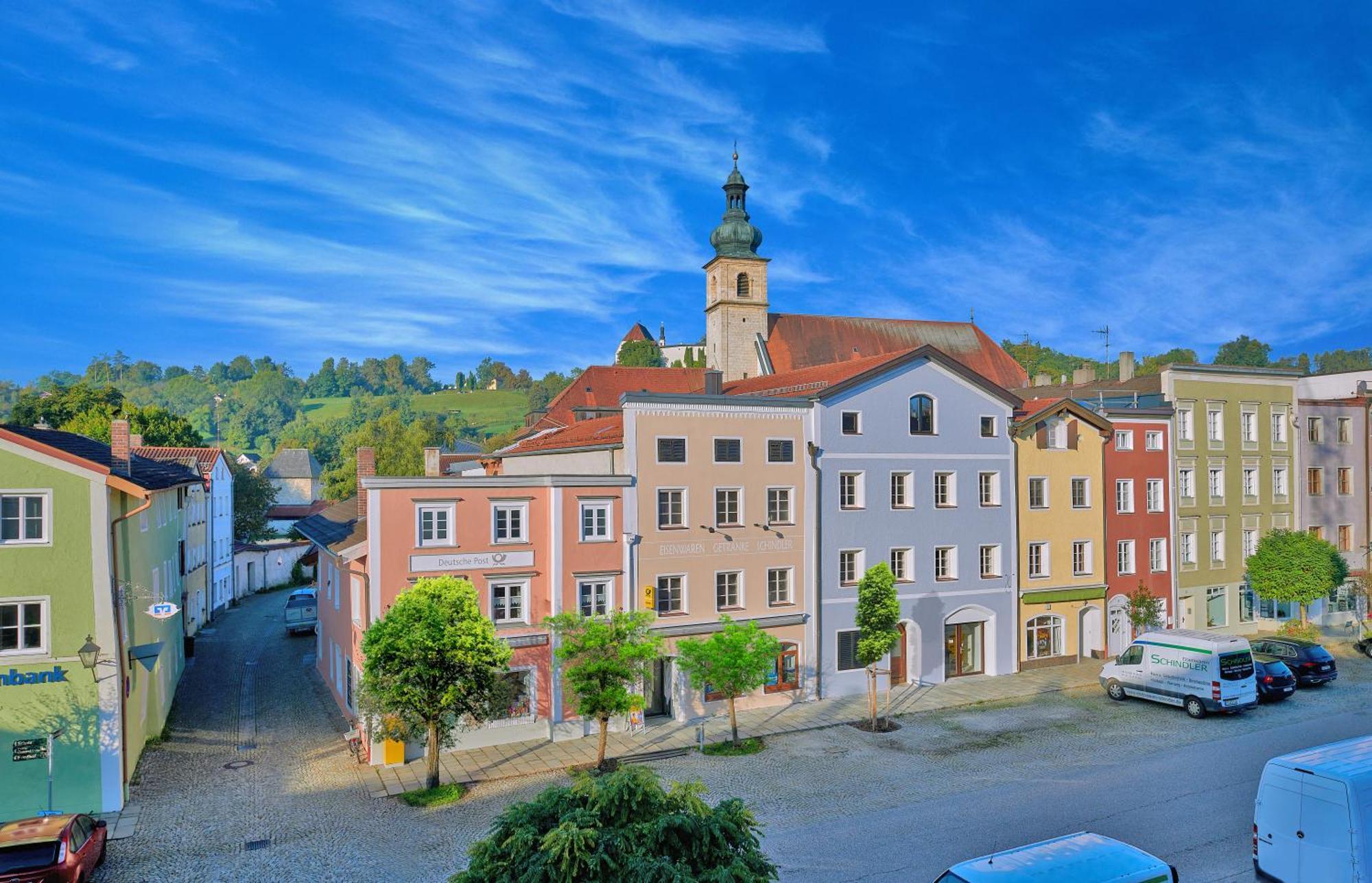 Ferienwohnung Stadtplatz 28 Tittmoning Burghausen Salzburg Familie מראה חיצוני תמונה